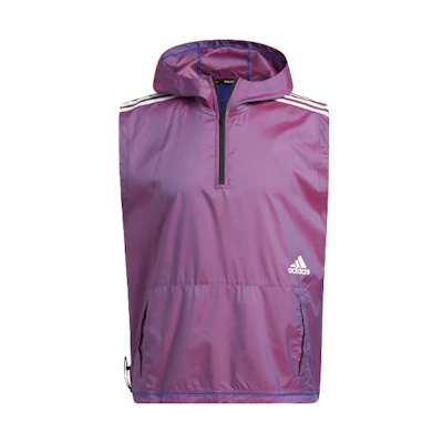 adidas Training Striped Hoodie Men’s Dark Purple GL0426