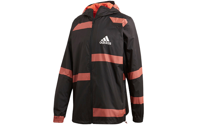 adidas Training Woven Hooded Jacket Black FL3612