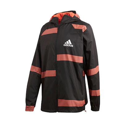 adidas Training Woven Hooded Jacket Black FL3612
