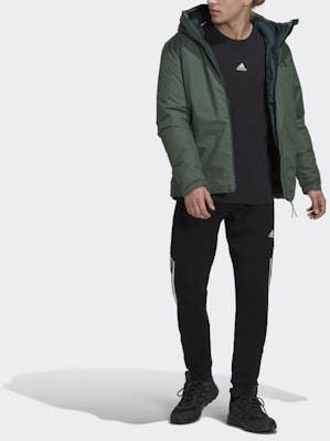 adidas TRAVEER Cold.Rdy Chaqueta Impermeable con Capucha Verde Plumas. HG6014 Sizing adidas TRAVEER Cold.Rdy Chaqueta Impermeable con Capucha Verde Plumas. HG6014