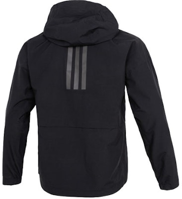 adidas Traveer RR J 黑色連帽外套 休閒編織標誌條紋 HG6016 Lookbook adidas Traveer RR J 黑色連帽外套 休閒編織標誌條紋 HG6016