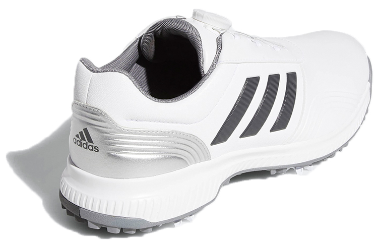 Shop adidas Traxion Boa 低筒 跑步鞋 男款 白黑灰