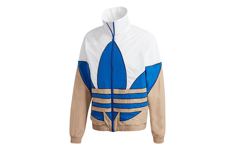 adidas Trefoil Colorblock Casual Sports Jacket GE0865