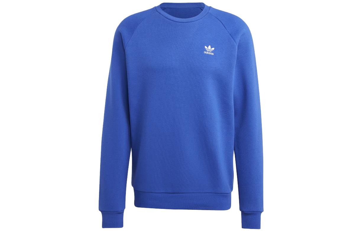 adidas Trefoil Essentials Blue Crewneck Sweatshirt IA4825