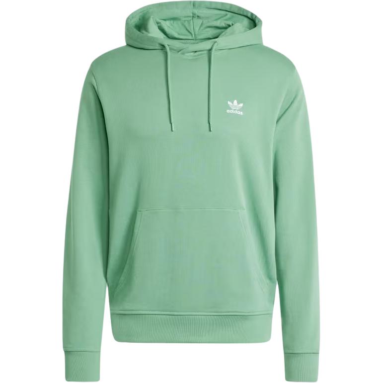 adidas Trefoil Essentials Green Hoodie Casual Long-Sleeve Sweater IX7671