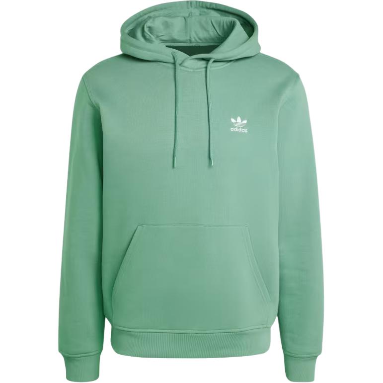 adidas Trefoil Essentials Hoodie Green Casual Long Sleeve - Pre-Owned IY4918