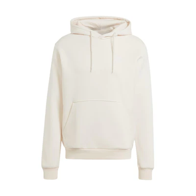 adidas Trefoil Essentials Hoodie White Pullover with Logo Design IM4523