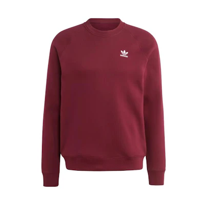 adidas Trefoil Essentials Maroon Crewneck Sweatshirt II5793