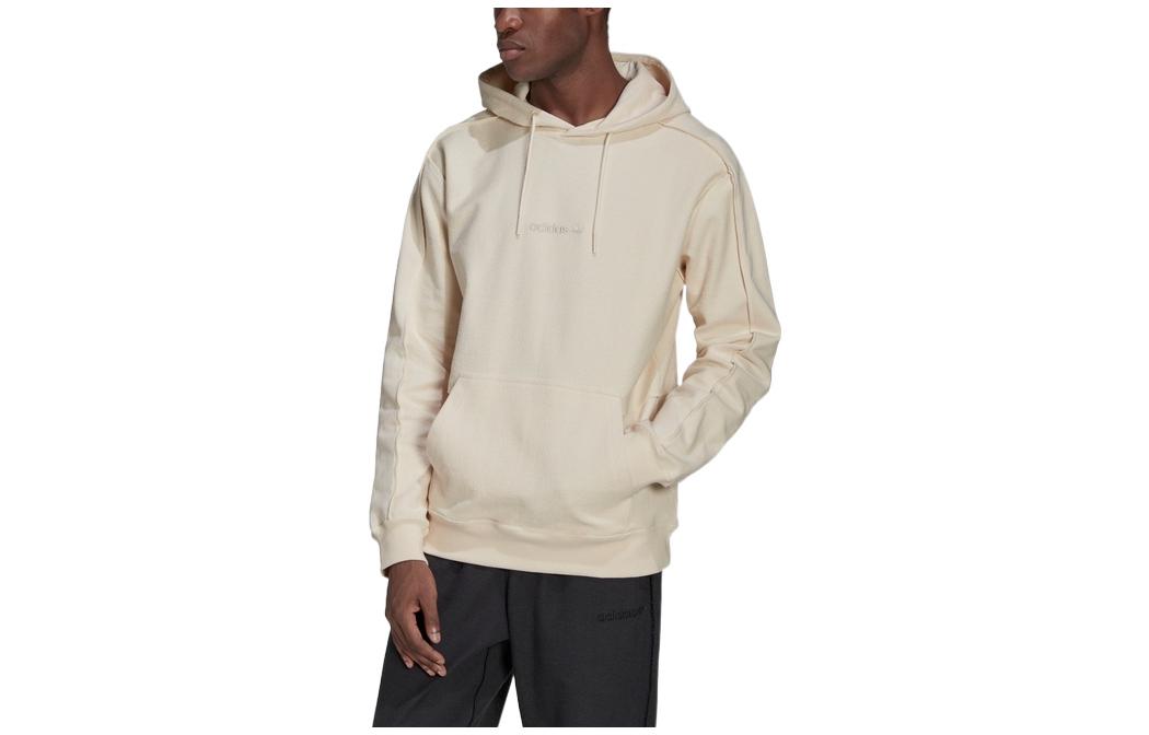 adidas Trefoil Logo Hoodie Pullover Solid Color Pearl Pink HP0428