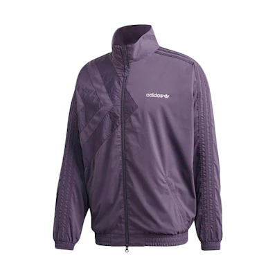 adidas Trefoil Logo Retro Track Jacket Purple GL6157