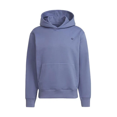 adidas Trefoil Logo Solid Hoodie Purple Long Sleeve H62533