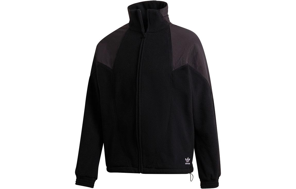 adidas Trefoil Retro Warm-Up Jacket Black GE0838