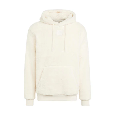 adidas Trefoil Solid Logo Hoodie Off-White HR8620