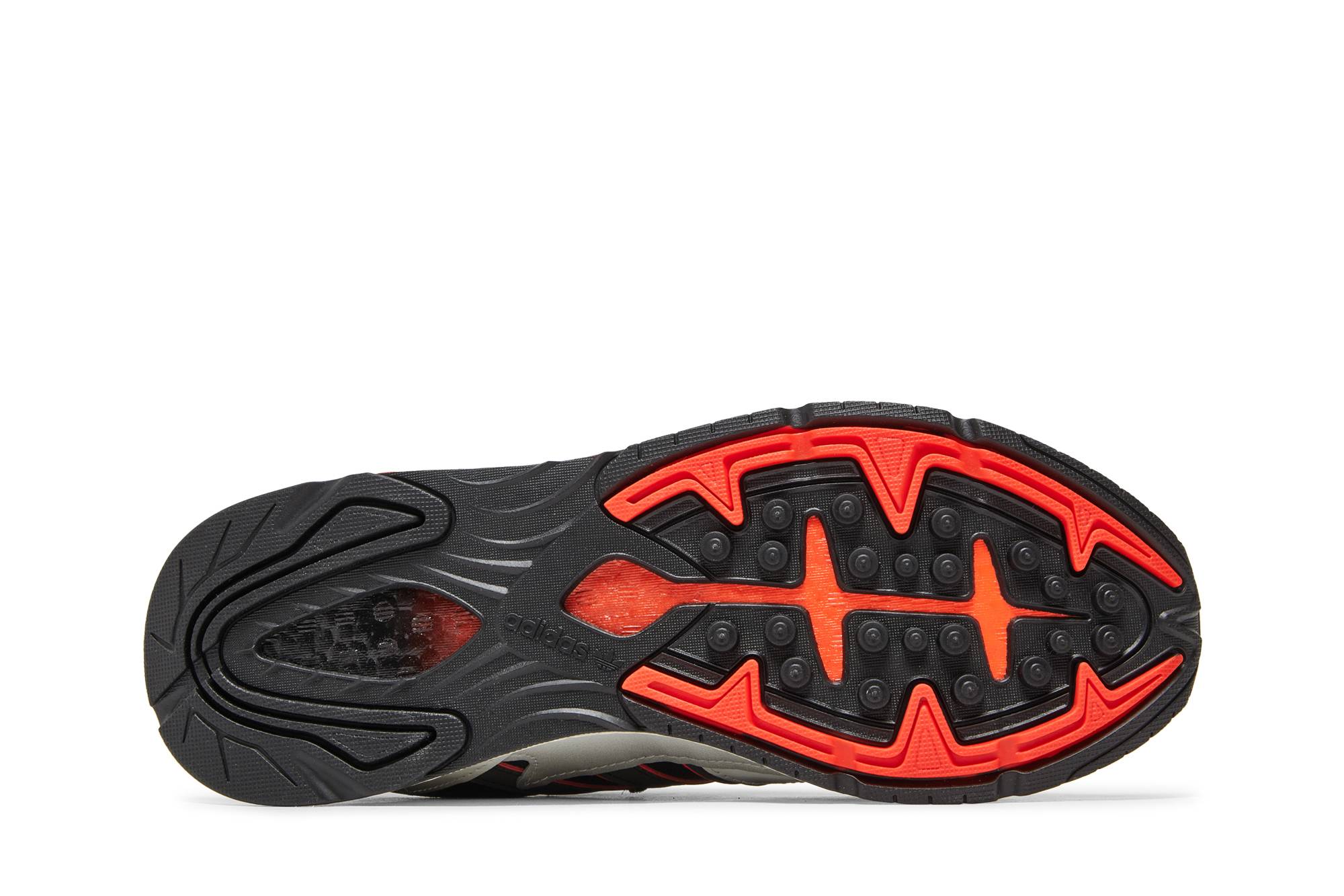 Shop アディダス トレスク ラン (コアブラック/ソーラーレッド) EG7411