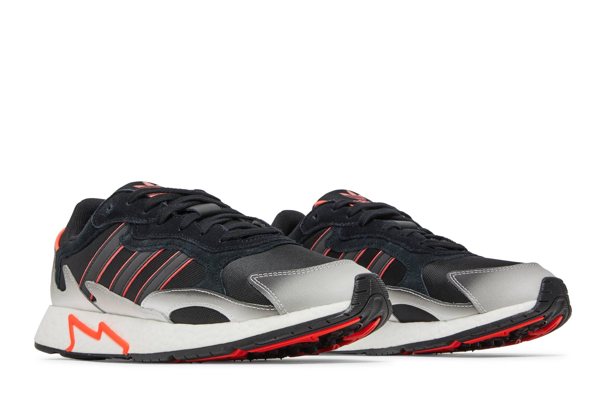 Cheap アディダス トレスク ラン (コアブラック/ソーラーレッド) EG7411