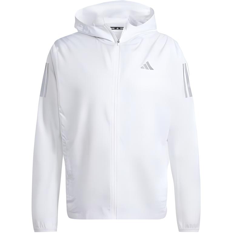 adidas Tricolor Striped Hooded Jacket White (Japan Edition) IL4789-JAPAN