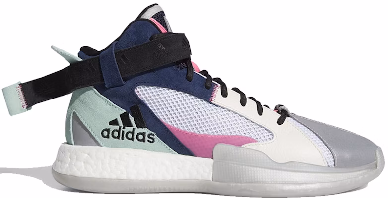 adidas Trifecta 拼接 高筒 復古籃球鞋 男款 深藍 Buy adidas Trifecta 拼接 高筒 復古籃球鞋 男款 深藍