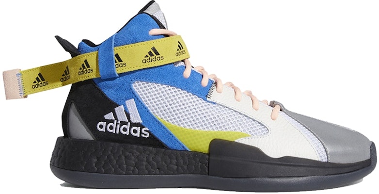 adidas Trifecta 減震防滑 低筒 復古籃球鞋 男款 黃藍 Buy adidas Trifecta 減震防滑 低筒 復古籃球鞋 男款 黃藍