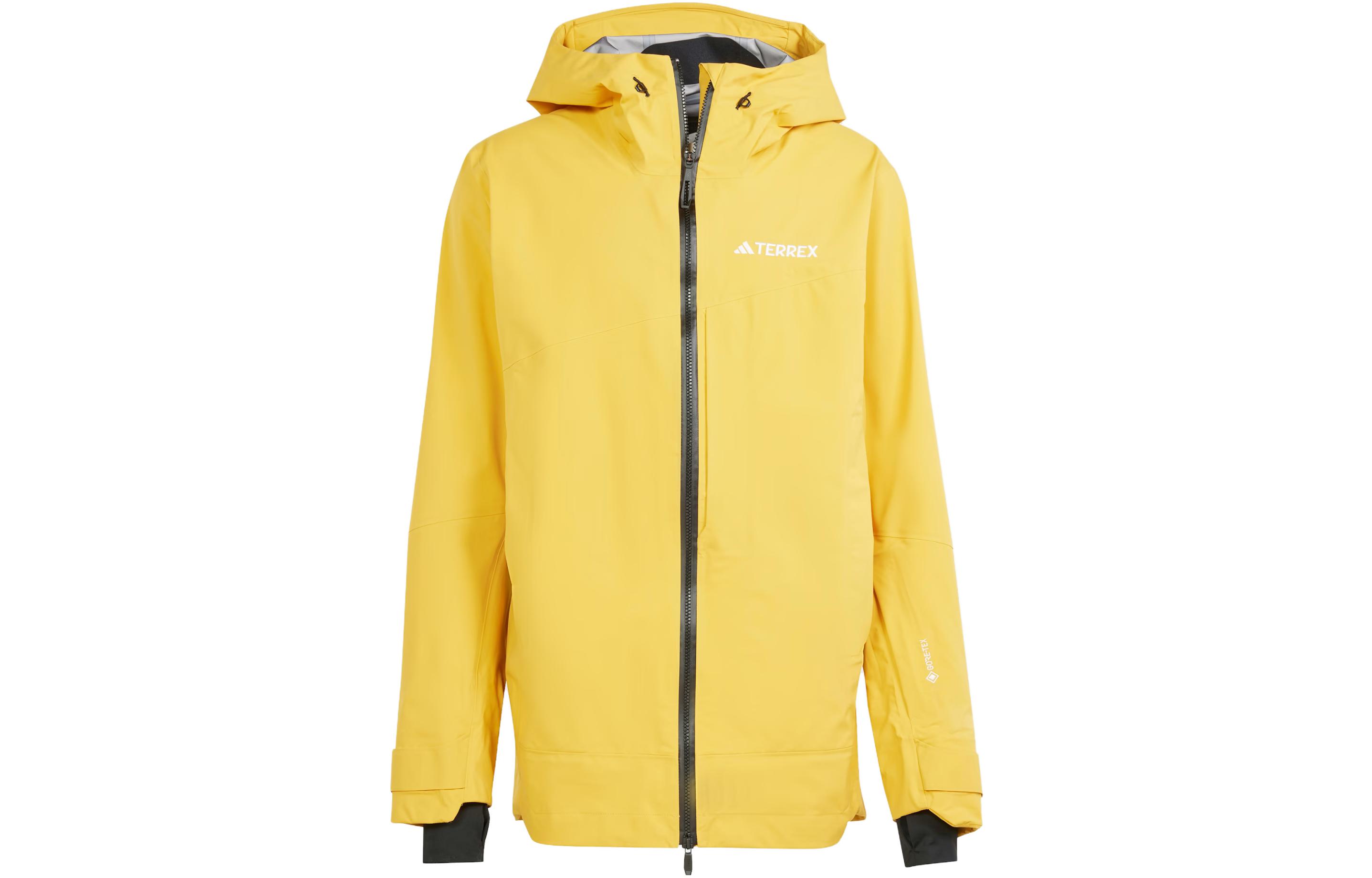 adidas TRK 3L GTX Yellow Logo Long-Sleeve Jacket IB1069