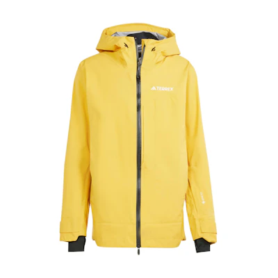 adidas TRK 3L GTX Yellow Logo Long-Sleeve Jacket IB1069