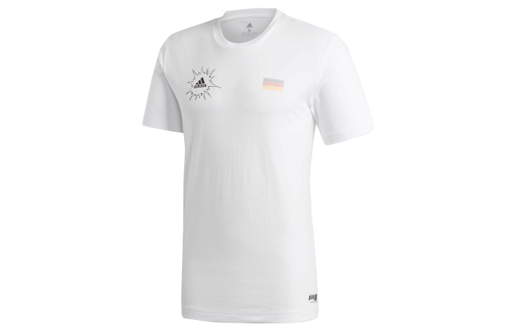 adidas Tsubasa Germany Soccer Tee White FQ7638