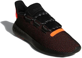 adidas Tubular Dusk 'Negro Solar Rojo' AQ1189 Lookbook adidas Tubular Dusk 'Negro Solar Rojo' AQ1189