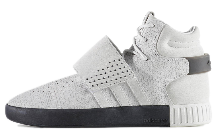 adidas Tubular Invader Strap 'Core White Core Black' BY3637