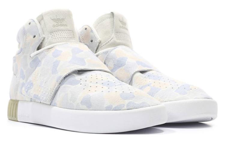 Order adidas Tubular Invader Strap 'White Camo' Putih Kelabu BB8394