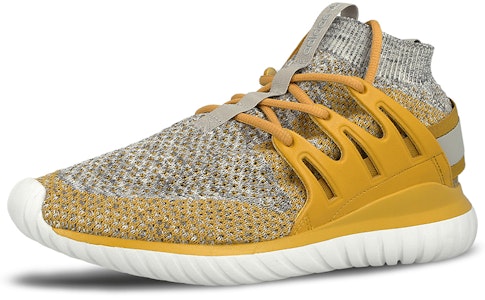 adidas originals Tubular Nova Primeknit 耐磨防滑 中筒運動鞋 灰黃色 Lookbook adidas originals Tubular Nova Primeknit 耐磨防滑 中筒運動鞋 灰黃色