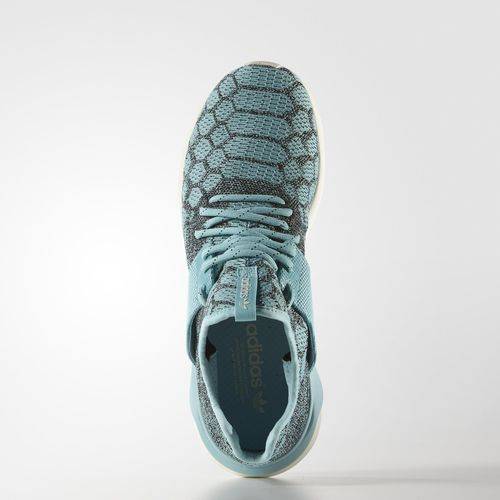 Shop 阿迪达斯 Tubular Primeknit “蓝色精神” B25572
