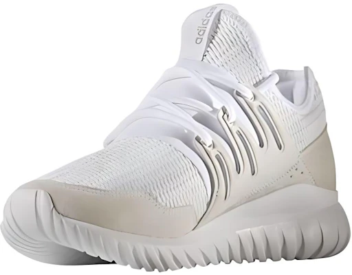 adidas Tubular Radial 'White Light Grey' S76720 Lookbook adidas Tubular Radial 'White Light Grey' S76720
