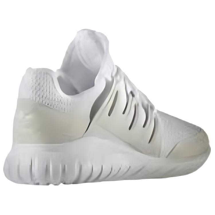 Shop adidas Tubular Radial 'White Light Grey' S76720
