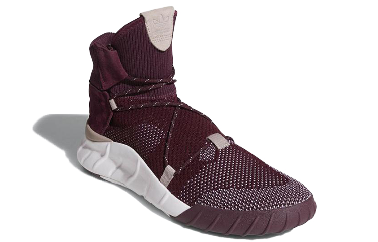Lookbook adidas Tubular X 2.0 Primeknit ''Maroon'' Rot CQ0970