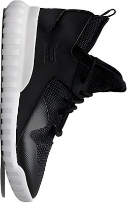 adidas Tubular X 'Core Black' Sepatu Hitam Inti S77843 Lookbook adidas Tubular X 'Core Black' Sepatu Hitam Inti S77843