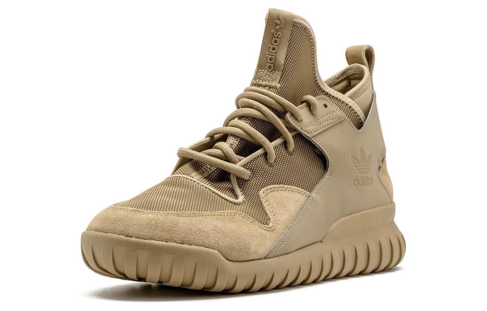 Order adidas originals Tubular 緩震耐磨 高筒 跑步鞋 男款 棕色