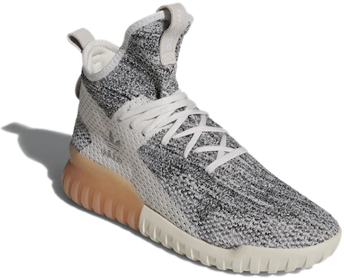 adidas Tubular X Primeknit 'Crystal White' BY3146 Lookbook adidas Tubular X Primeknit 'Crystal White' BY3146