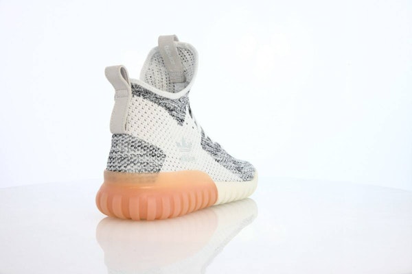 Adidas tubular 2024 x primeknit orange