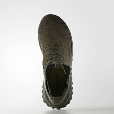 adidas Tubular X Primeknit 'Night Cargo' Lelaki Kasut Hijau Gelap S76713 Lookbook adidas Tubular X Primeknit 'Night Cargo' Lelaki Kasut Hijau Gelap S76713