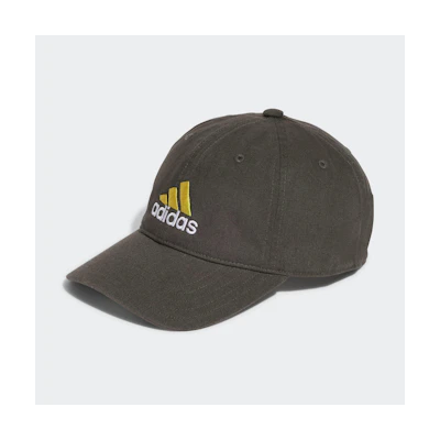 adidas Two-Colour Embroidered Logo Dad Cap 'grey'
