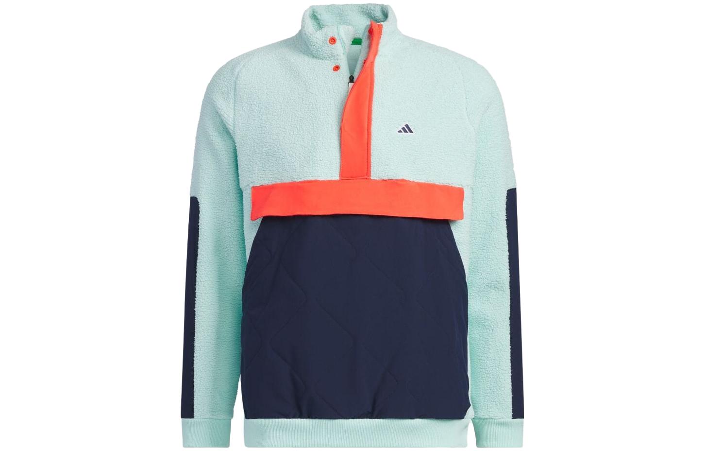 adidas Two-Tone High Neck Casual Jacket Japan Edition Mint Green () HY0981-JAPAN