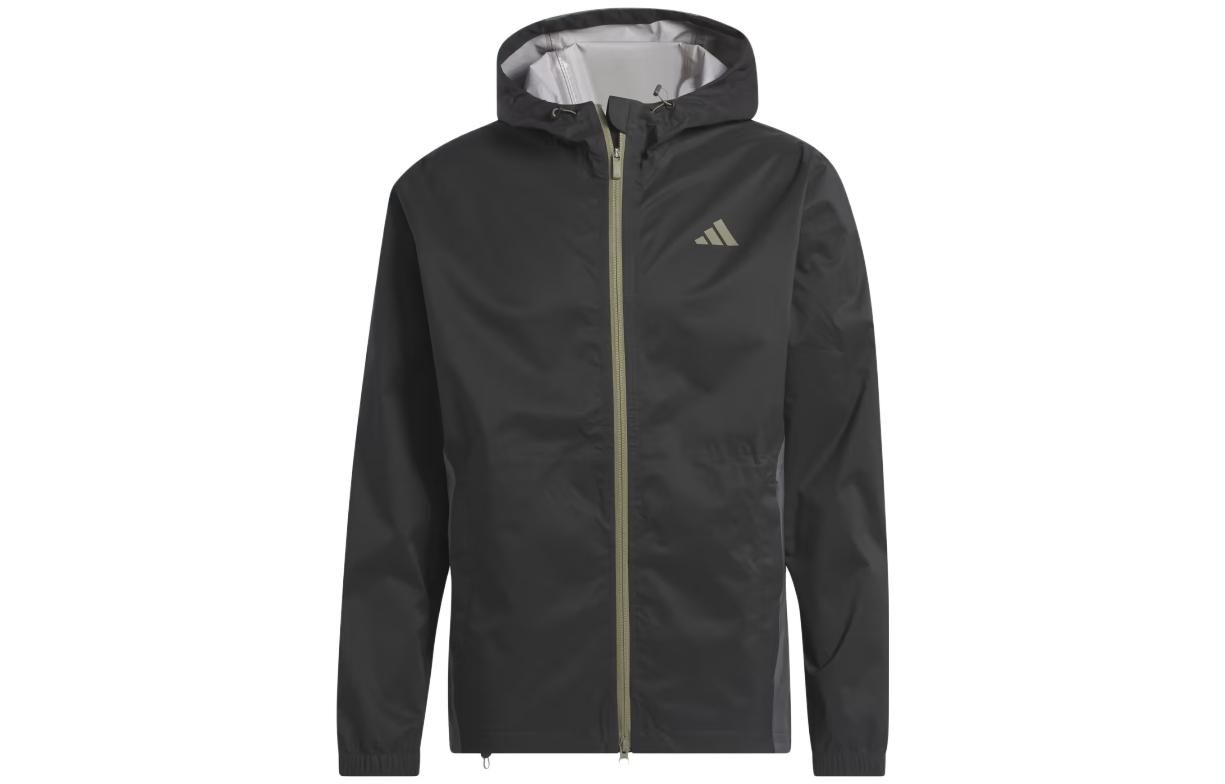 adidas Two-Tone Logo Long-Sleeve Hoodie Jacket HZ5939