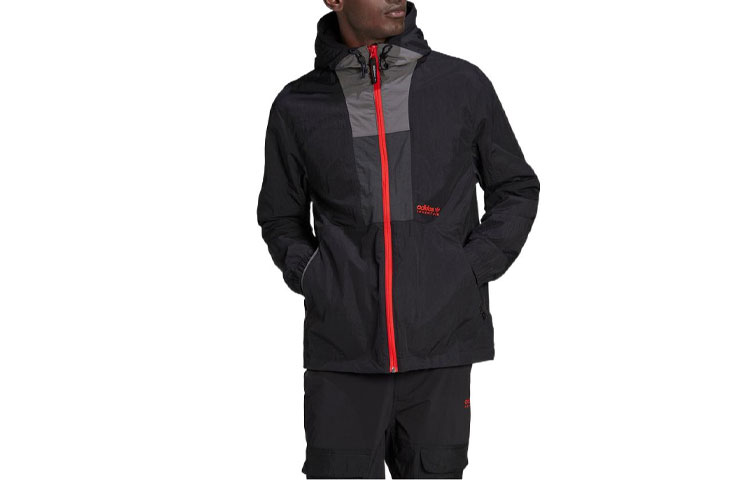 adidas Two-Tone Outdoor Utility Hooded Jacket HF4804