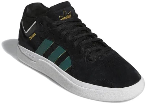 adidas Tyshawn 'Black/College Green/White' GW3168 Lookbook adidas Tyshawn 'Black/College Green/White' GW3168