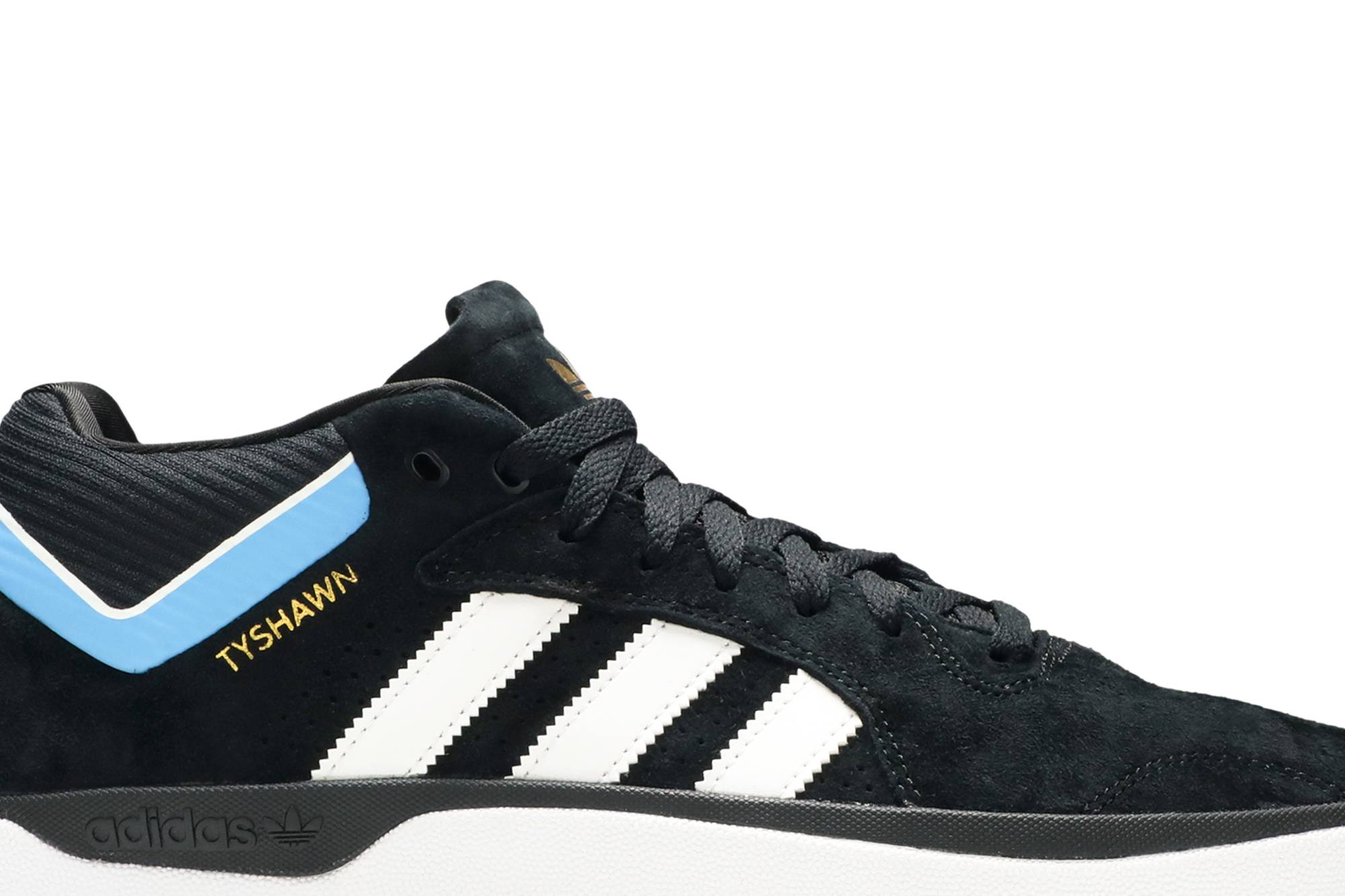 Order adidas Tyshawn 'Core Black' Hitam Teras EE6076