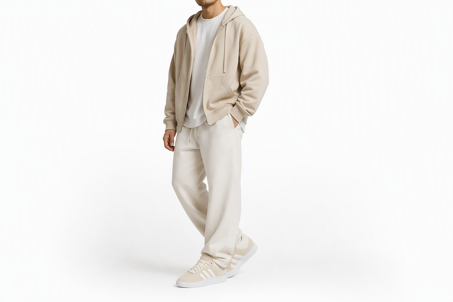 Order 愛迪達 Tyshawn '奶油白' GW3169