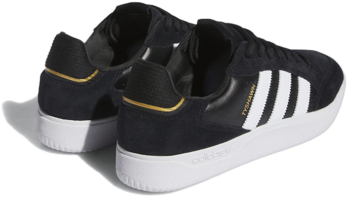 adidas Tyshawn Low 'Hitam Emas Metalik' IG5285 Shop adidas Tyshawn Low 'Hitam Emas Metalik' IG5285