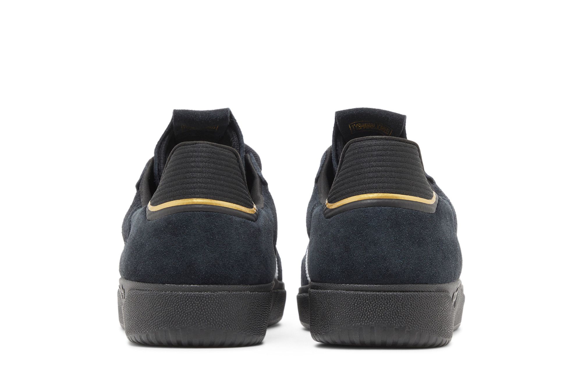 Details for adidas Tyshawn Low ''Zwart Wit Goud'' HQ2004