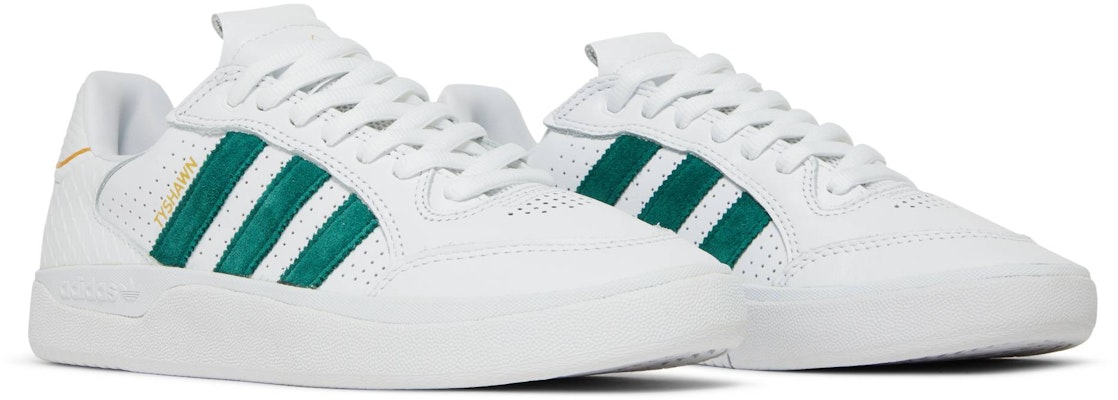 adidas Tyshawn Low 'White Collegiate Green' GY6954 Cheap adidas Tyshawn Low 'White Collegiate Green' GY6954