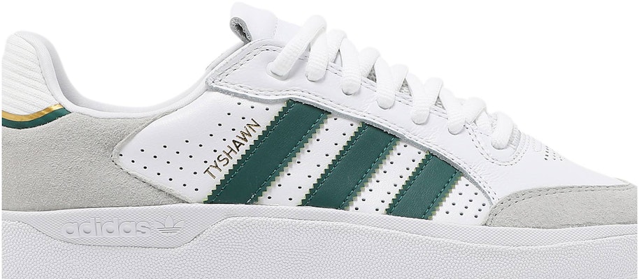 adidas Tyshawn Low 'White Collegiate Green' GZ8367 Order adidas Tyshawn Low 'White Collegiate Green' GZ8367