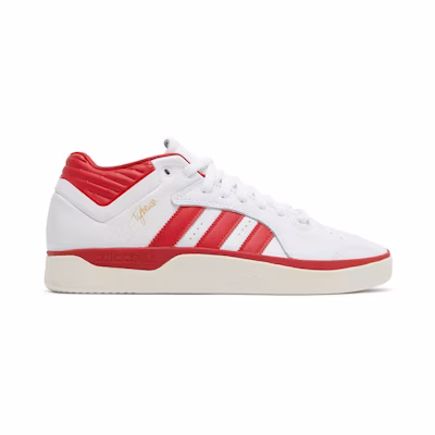 adidas Tyshawn Mid 'White Scarlet'
